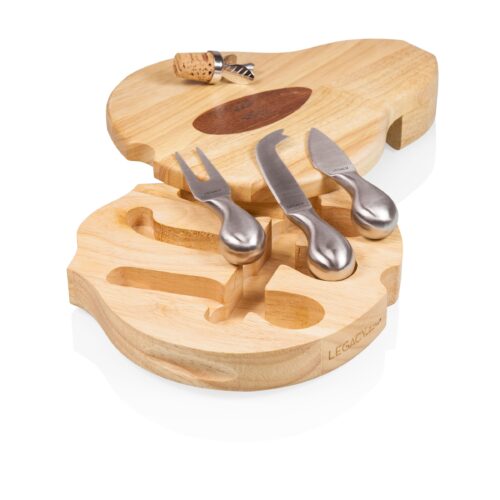 Picnic Time Guitar Cheese Board Set