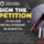 A poster with the wording "Sign the Petition to Allow Retail Pouring in Marietta" and an image of red wine being poured into a glass